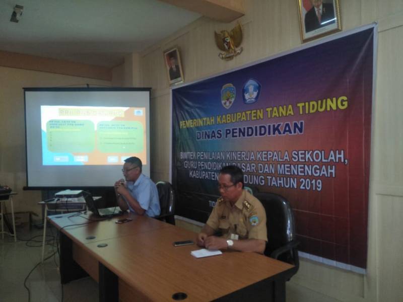 Meningkatkan Kompetensi dan Pemahaman Kepala Sekolah dan Guru, Dinas Pendidikan Tana Tidung Adakan BIMTEK Penilaian Kinerja